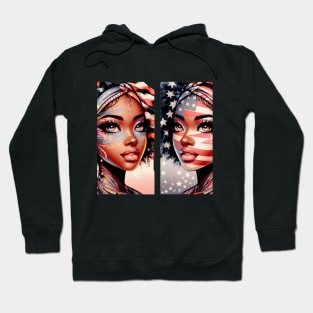 American Beauty, Faces Of Time | Catsie Cat Hoodie